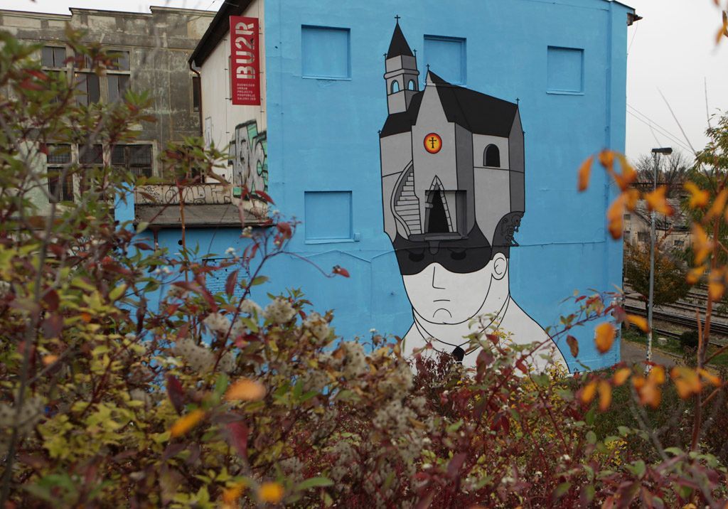 graffiti v Praze - výstava Městem posedlí