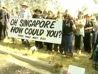 Singapur popravil Australana za pašování drog