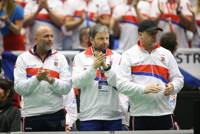 Fed Cup 2017: David Kotyza, David Kunst