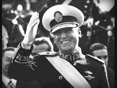 Juan Perón, Argentině vládl v letech 1946 až 1955 a 1973 až 1974
