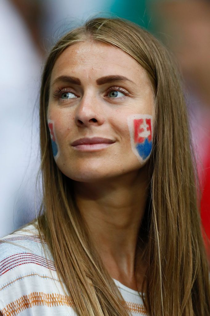 Euro 2016, Slovensko-Anglie: slovenské fanynky