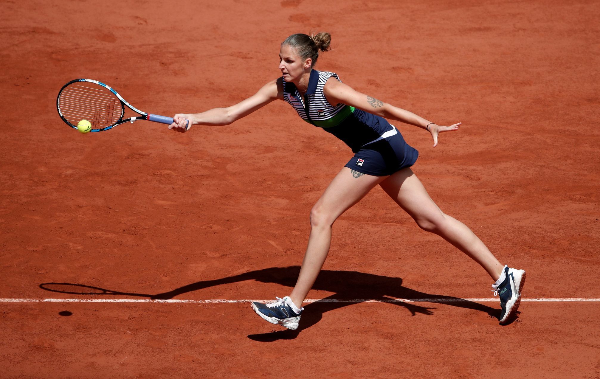 Karolína Plíšková ve čtvrtfinále French Open 2017