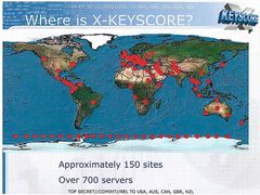 Prezentace NSA ukazuje, kde všude je program XKeyscore.