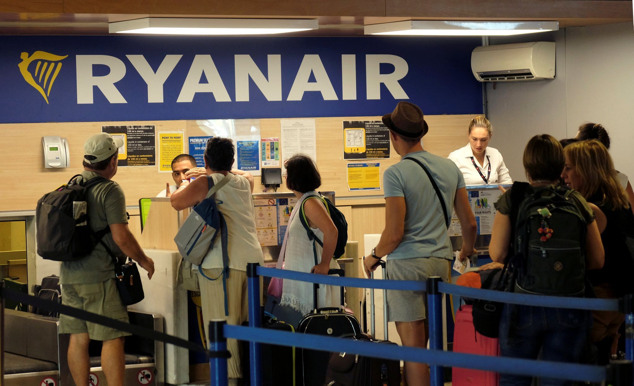 Ryanair letadlo cestování