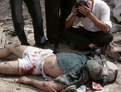 Irák sebevražedný atentát