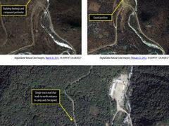 Tábor 15 zvaný Jobok. Satelitní snímky z let 2011 až 2013.