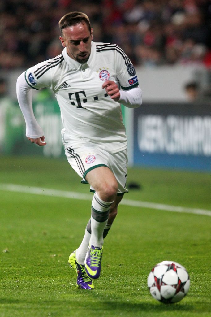 LM, Plzeň - Bayern: Franck Ribéry