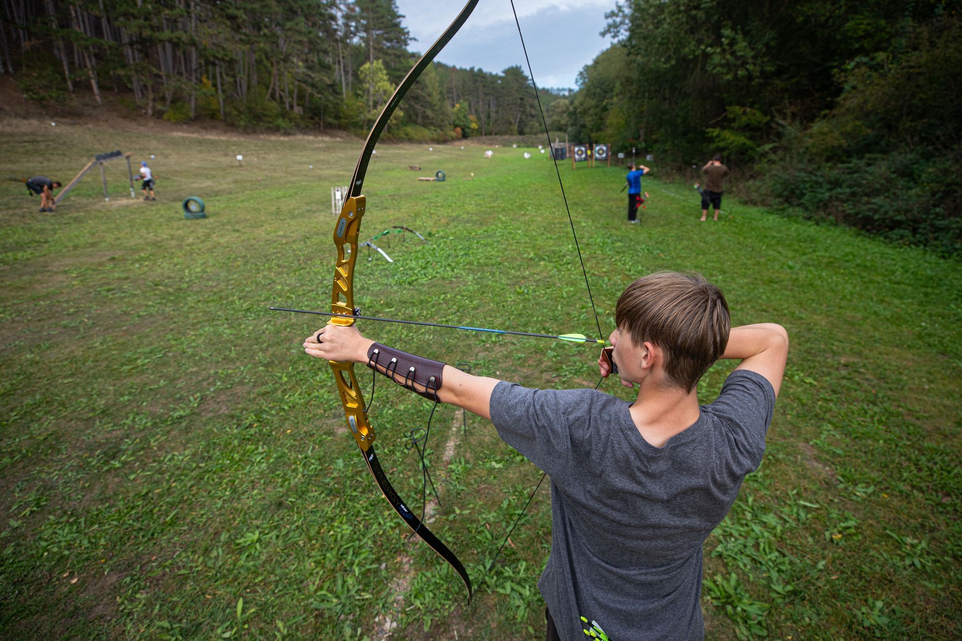 Lukostřelnice Litohlavy, lukostřelba