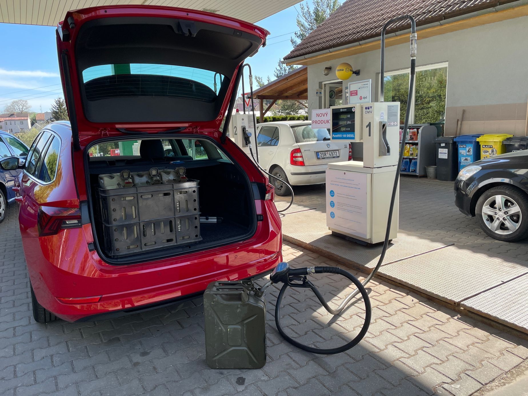 Dvě Škody Octavia reportáž HVO100