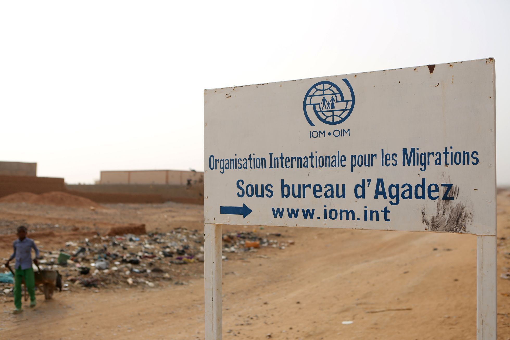 Migranti v saharském Nigeru