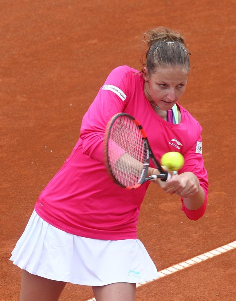 Kristýna Plíšková na Sparta Prague Open 2014