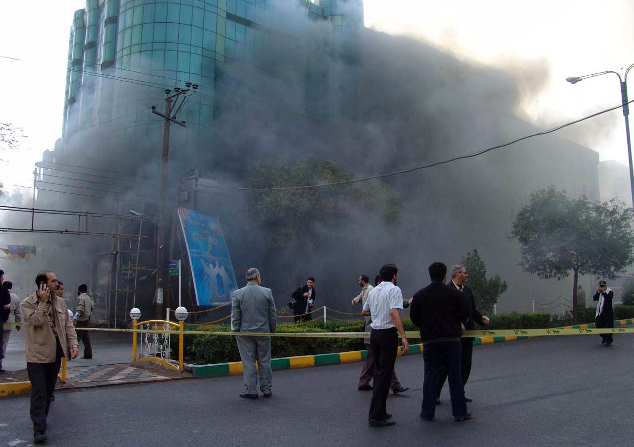 Výbuch v Íránu