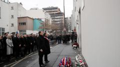 Francouzský prezident Macron a 3. výročí Charlie Hebdo