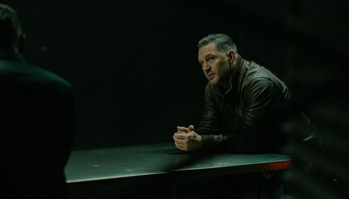 Tom Hardy jako Harry Da Souza - loajální, ale cynicky prostředník mafiánské rodiny Harriganů v seriálu Země gangů.