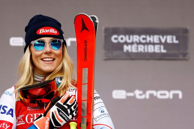 Mikaela Shiffrinová v Courchevelu 2022