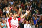 Chorvaté mají blíž k vítězství v Davis Cupu, čtyřhru ovládli Čilič s Dodigem