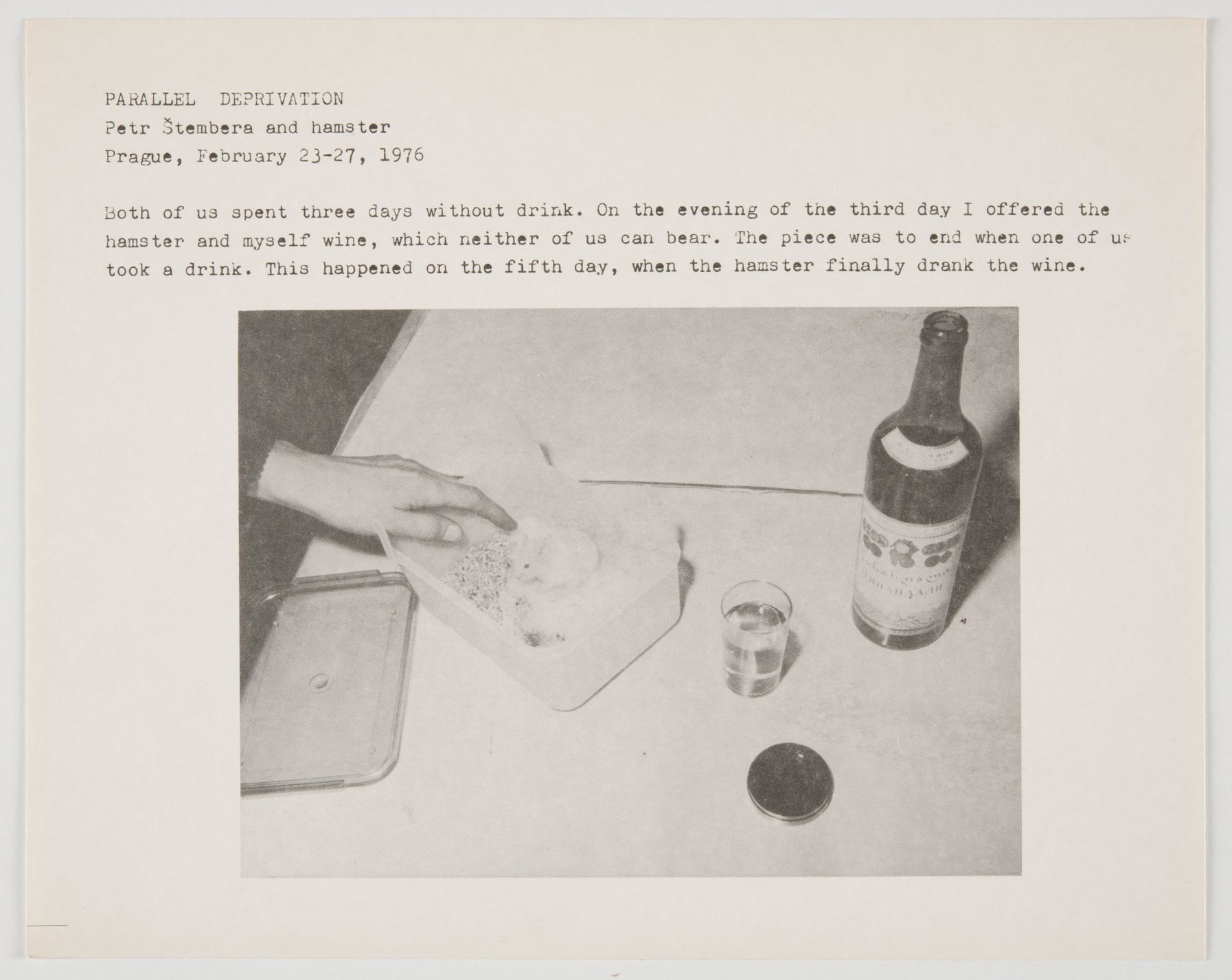 Petr Štembera, 1976