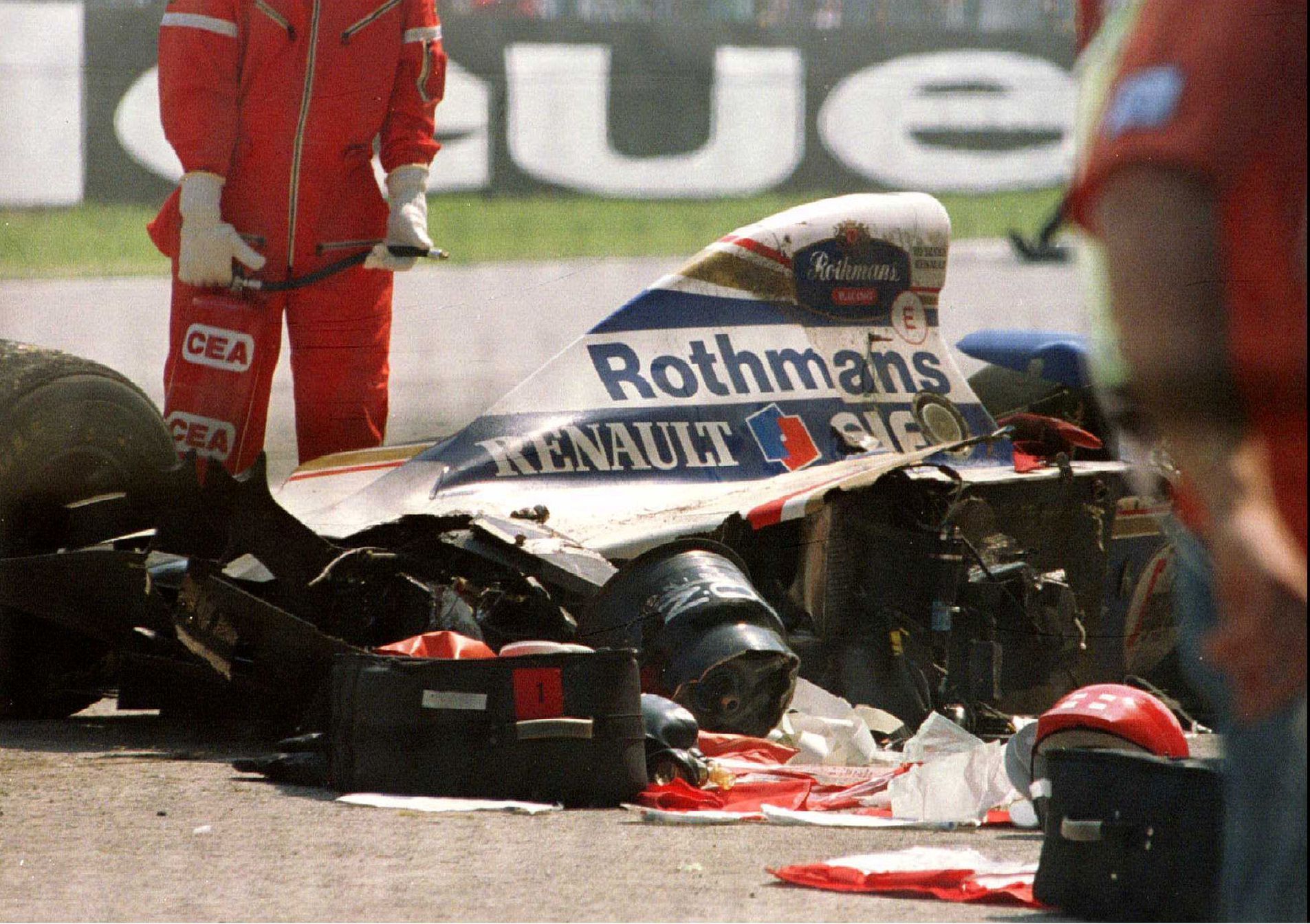 Tragická havárie Ayrtona Senny ve VC San Marina 1994