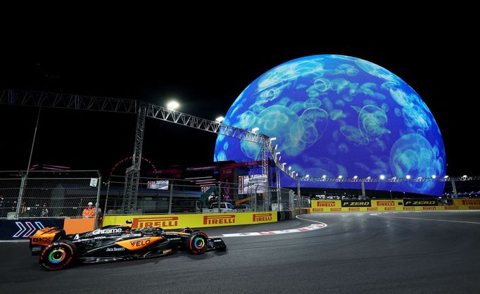 F1, VC Las Vegas 2023: Lando Norris, McLaren