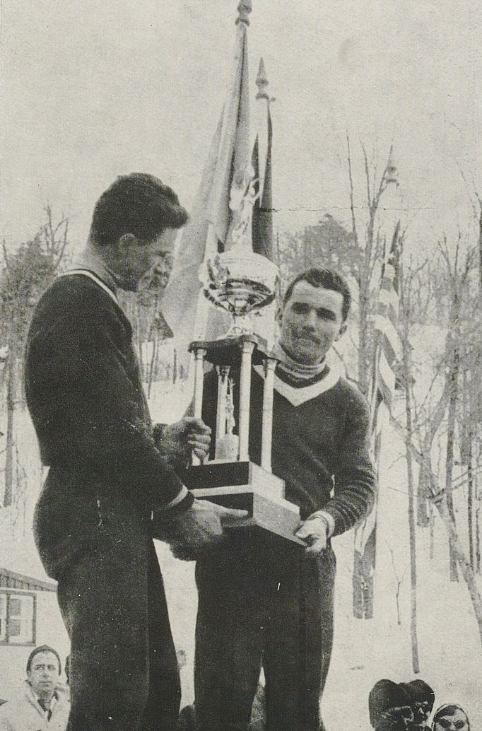 Jiří Raška a Zbyněk Hubač (závod družstev v Ottawě 1967)