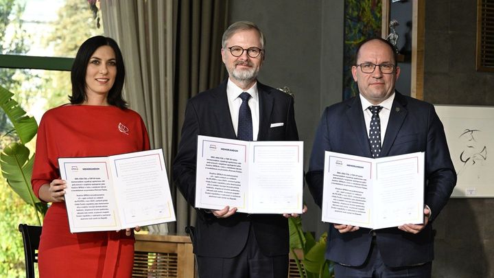 "Jsme schopní zvítězit." ODS, TOP 09 a lidovci spolu znovu půjdou do sněmovních voleb