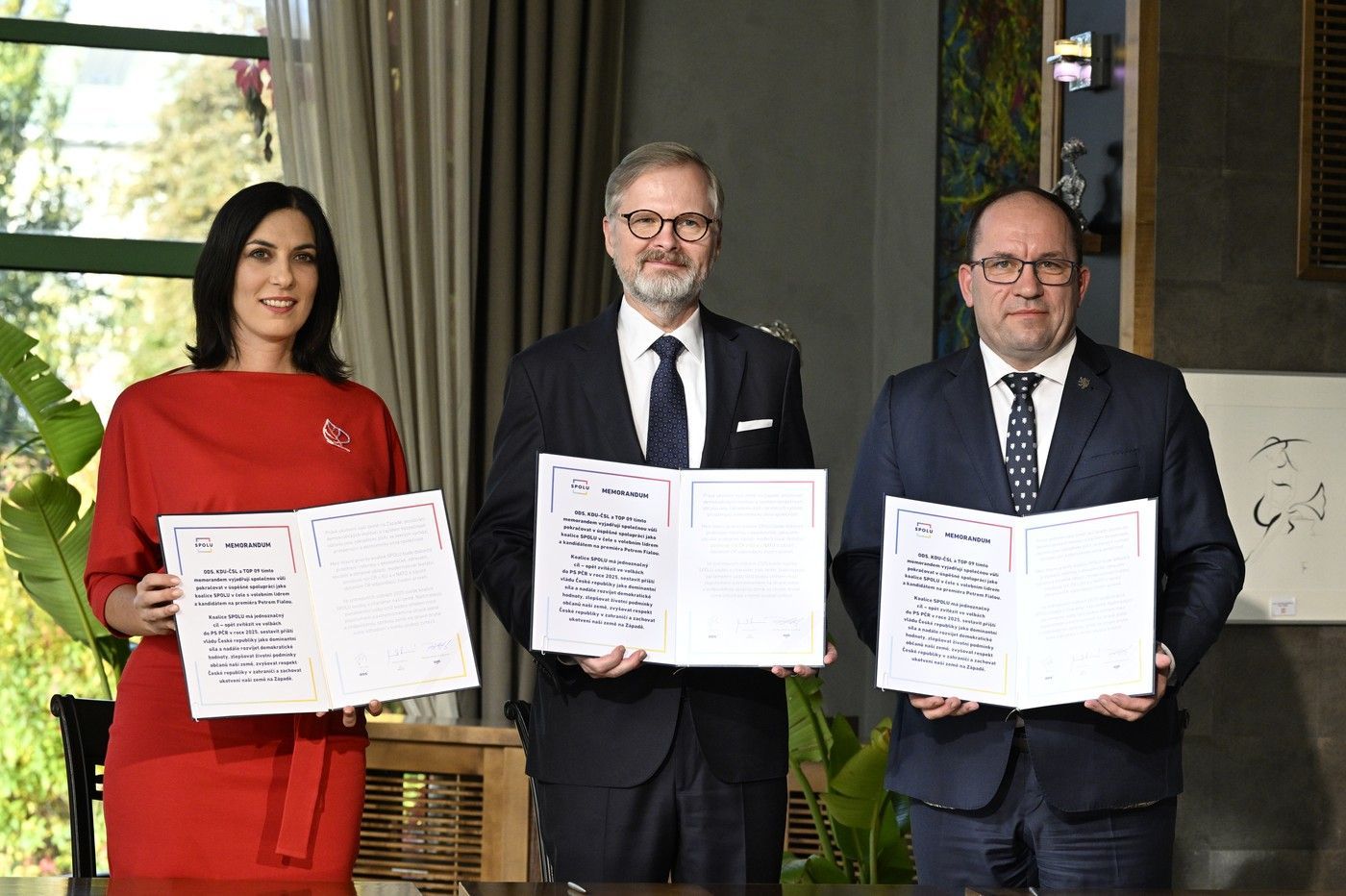 Koalice Spolu, memorandum