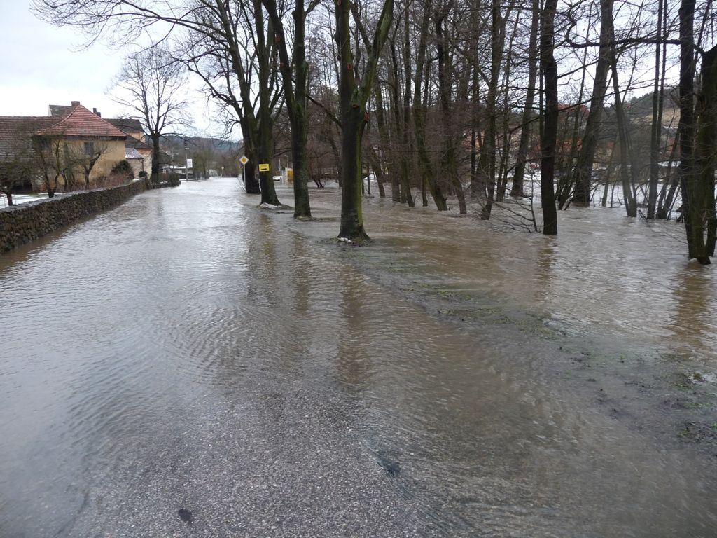 Berounka - záplavy