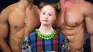 Modelka Madeline Stuart  s downovým syndromem se stala jednou z hvězd New York Fashion Weeku. Září 2018.