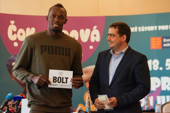 Usain Bolt na Čokoládové tretře 2016