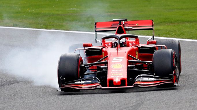 F1, VC Belgie 2019: Sebastian Vettel, Ferrari