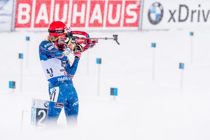 SP Hochfilzen 2017-18: Markéta Davidová