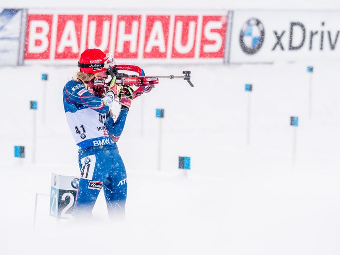 SP Hochfilzen 2017-18: Markéta Davidová