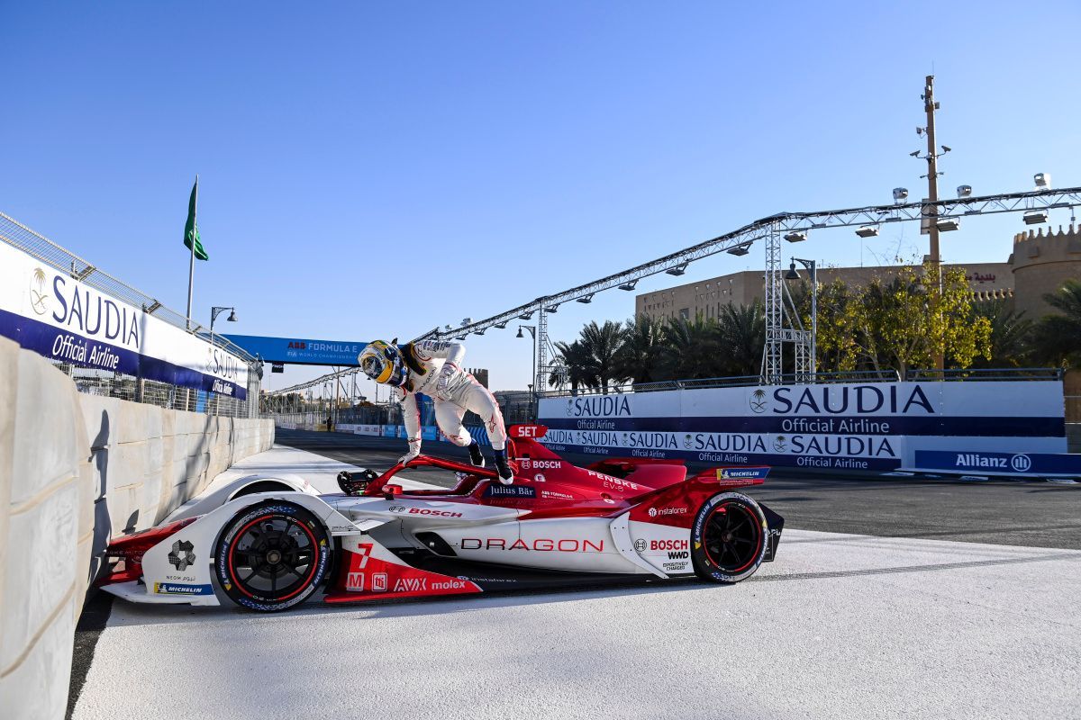 Formule E v Rijádu 2021: Sergio Sette Camara