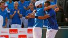 DC, Francie-ČR: Jo-Wilfried Tsonga a nehrající kapitán Arnaud Clement