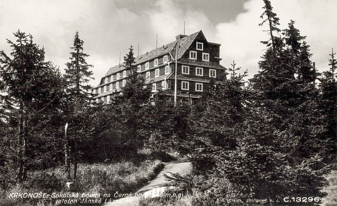 Sokolská bouda, Krkonoše, Zaniklé boudy, Zaniklé chaty, hory, historie, Domácí