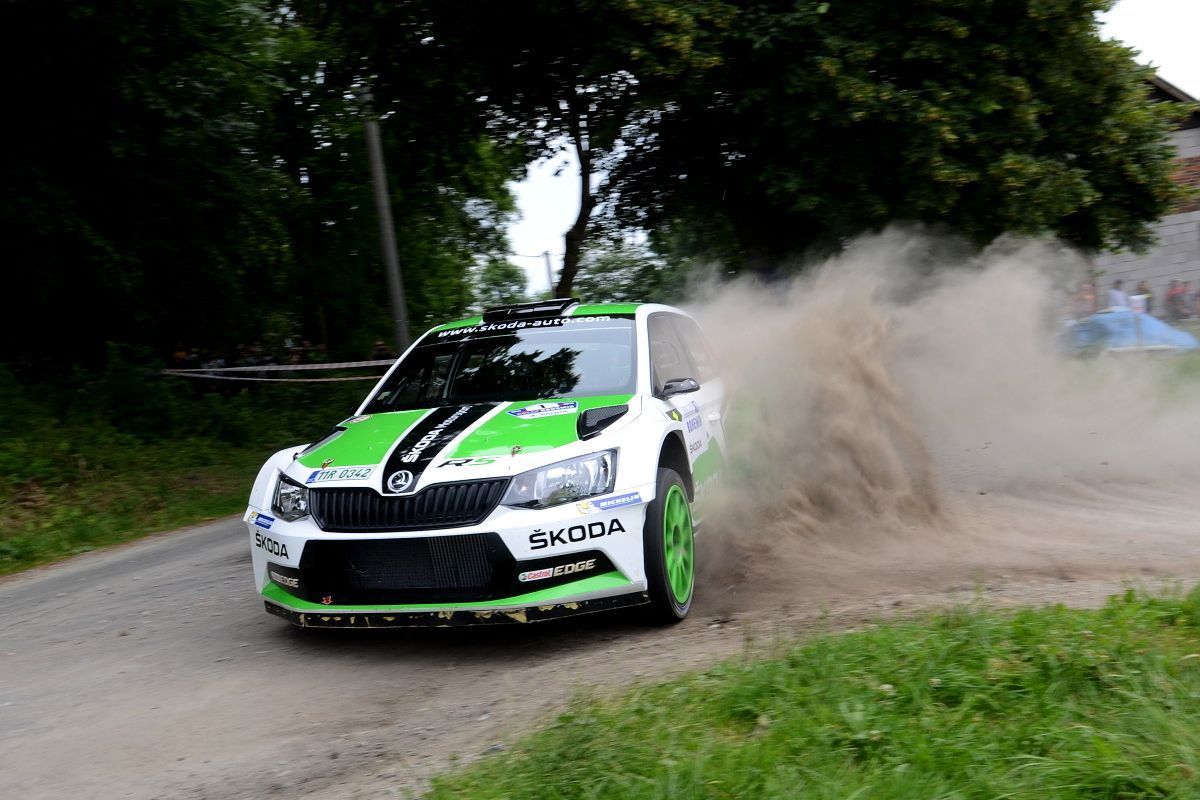 Rallye Bohemia 2015: Jan Kopecký - Pavel Dresler, Škoda Fabia R5