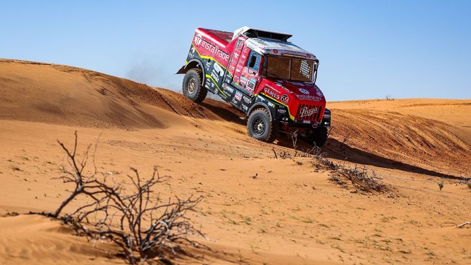 5. etapa Rallye Dakar 2023: Aleš Loprais, Praga