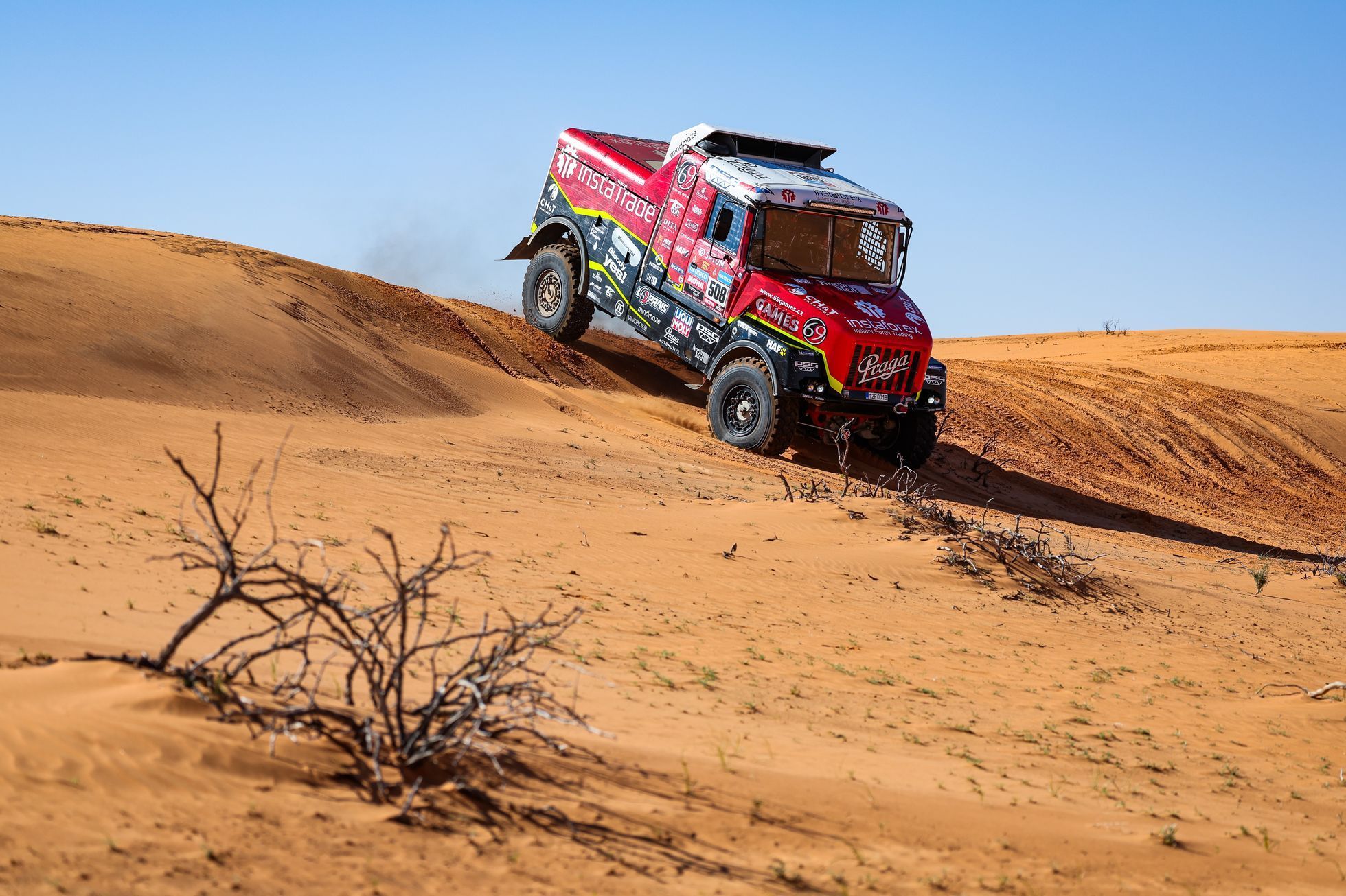 5. etapa Rallye Dakar 2023: Aleš Loprais, Praga