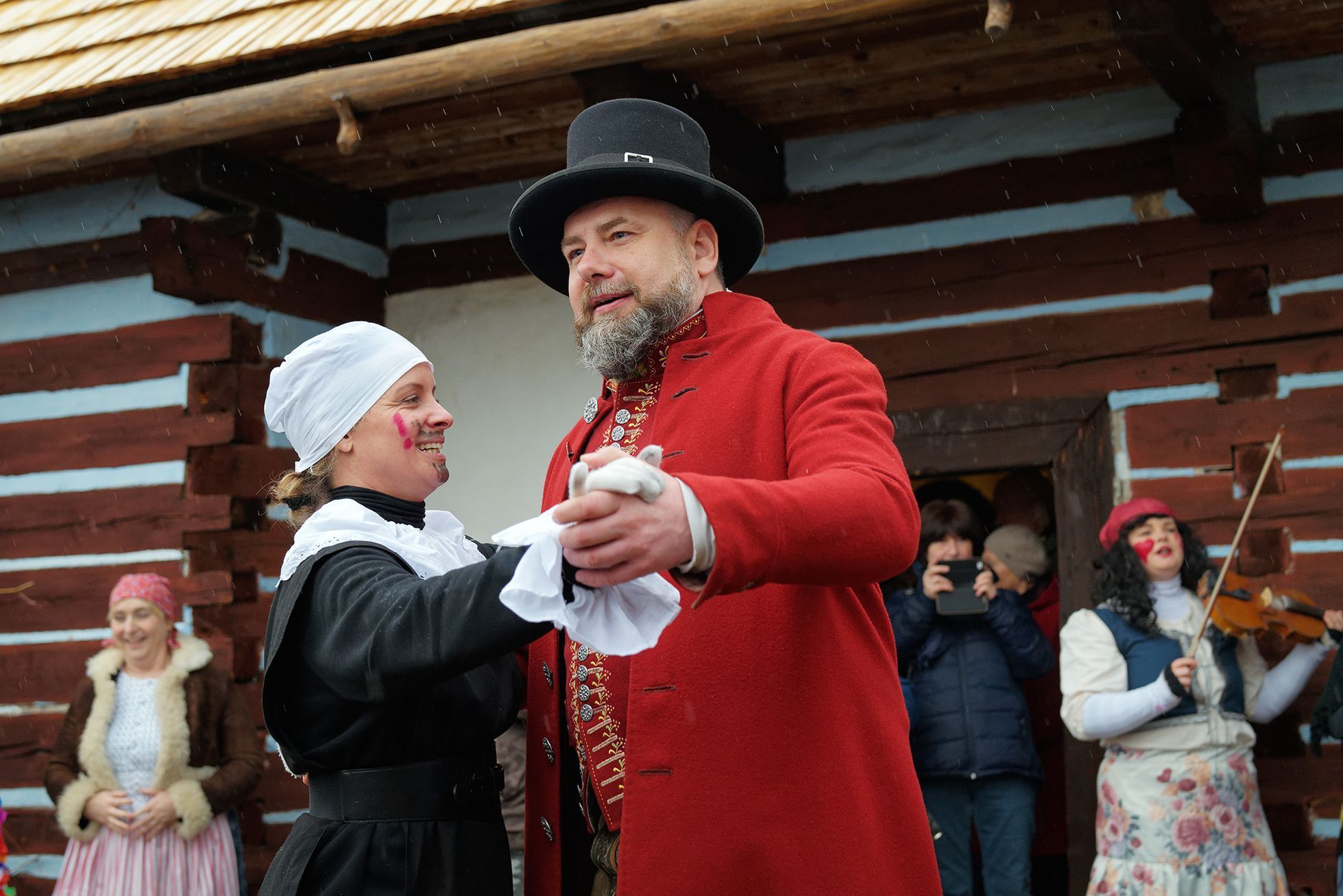 Masopust v Muzeu lidových staveb v Kouřimi, 2024