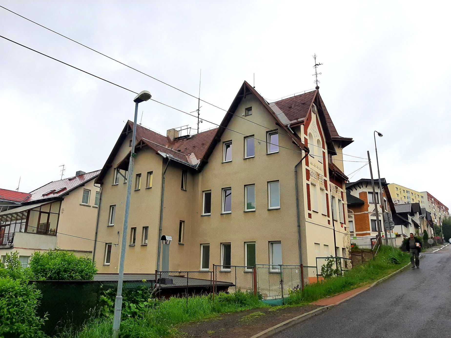 Jablonec, vily, architektonické vycházky
