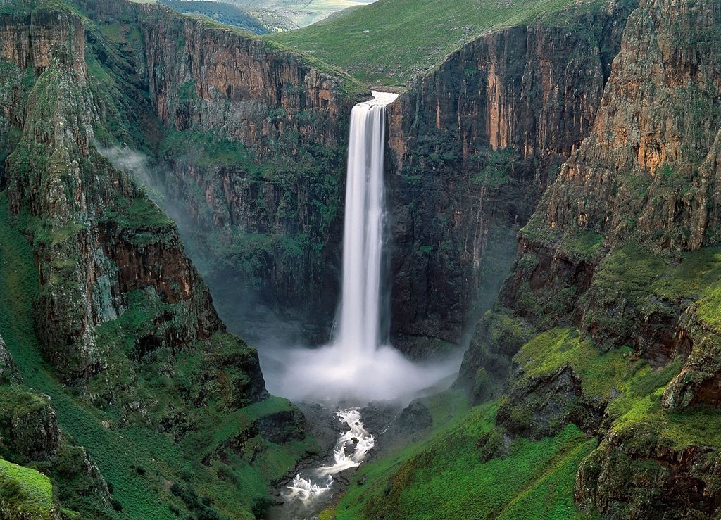 Obrazem: Nejkrásnější vodopády světa / Maletsunyane Falls