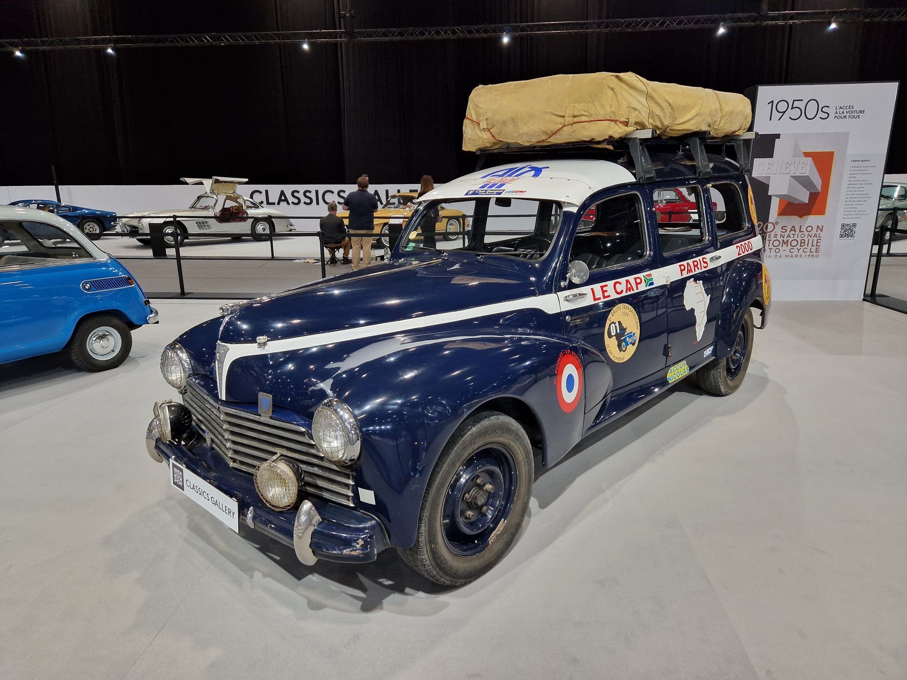 Autosalon Ženeva veteráni na výstavě