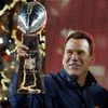 NFL, Super Bowl 50: trenér Denveru Broncos Gary Kubiak s Lombardi Trophy