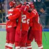 MS 2018, Rusko--Kanada: Ilja Michejev slaví gól na 1:2
