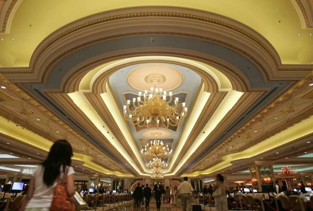 Největší kasino světa Venetian v Macau