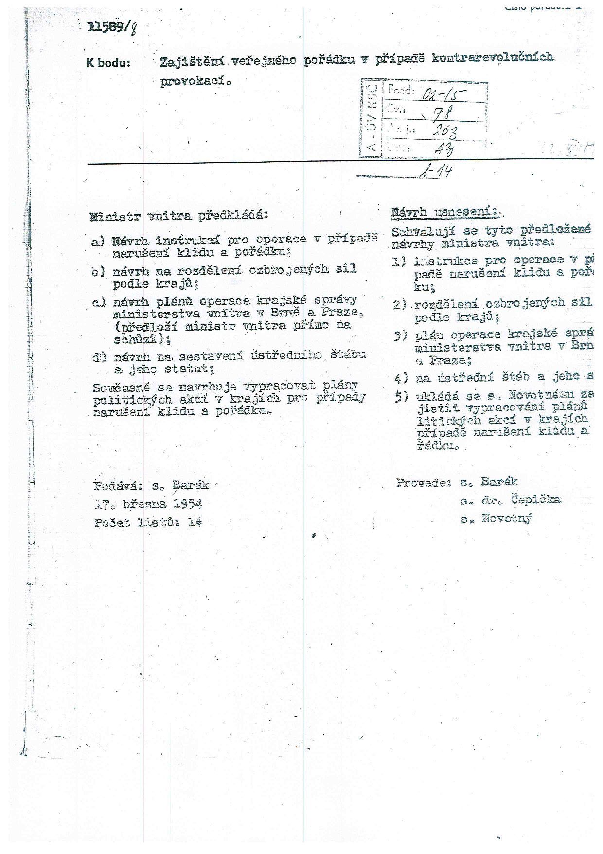 Tajné dokumenty - 1