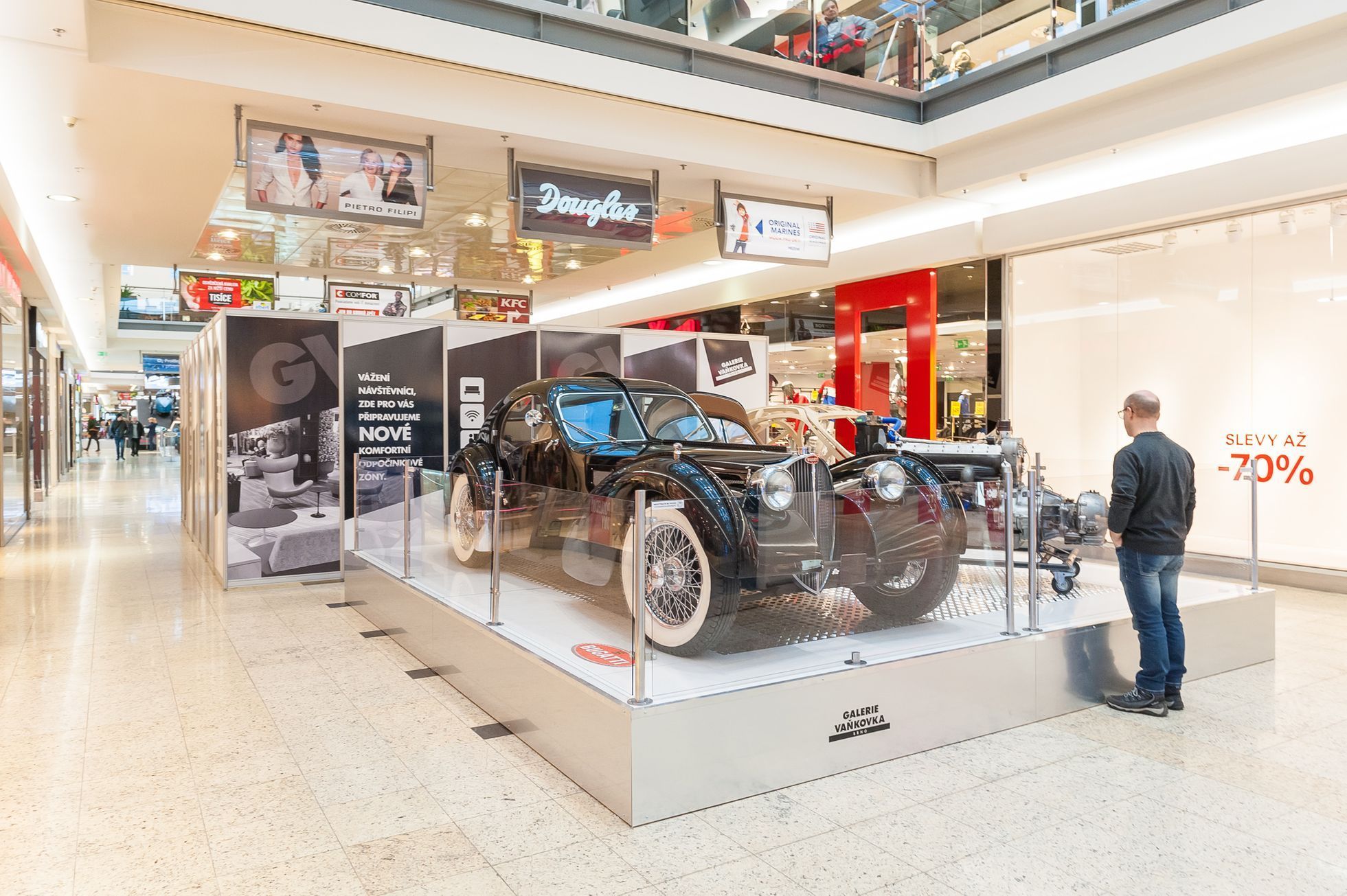 Bugatti výročí Galerie Vaňkovka