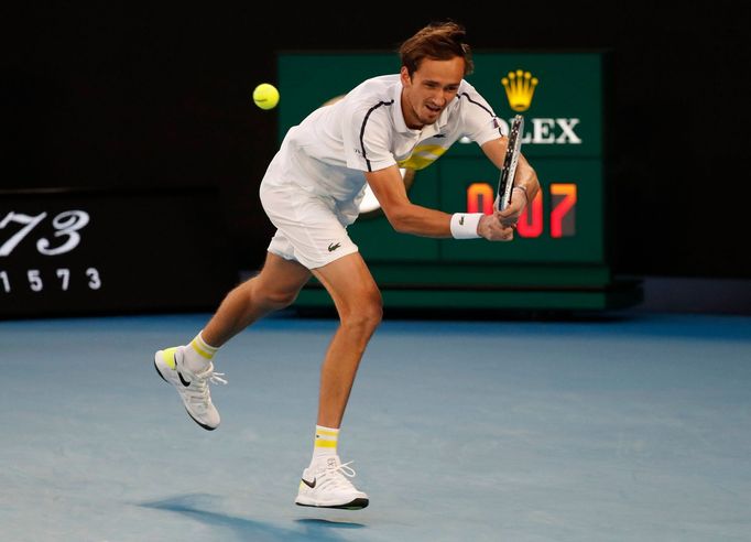 Daniil Medveděv ve finále Australian Open 2021