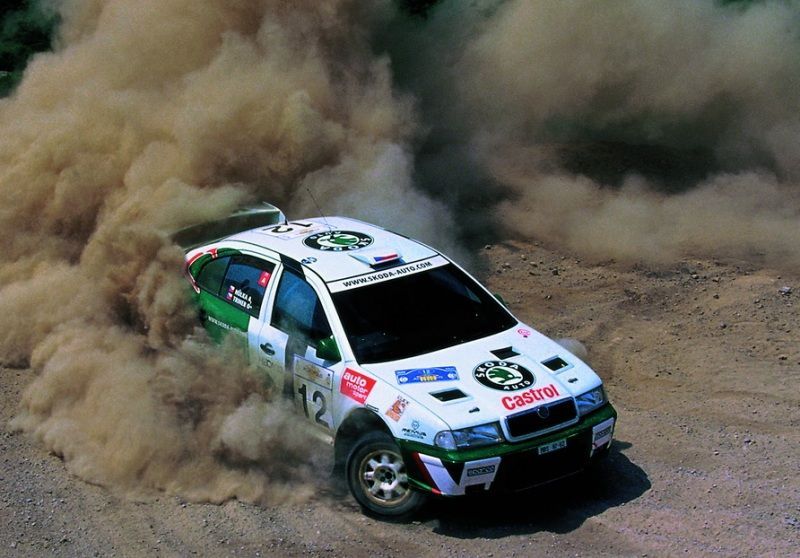 Vítězná auta v historii Škoda Motorsport