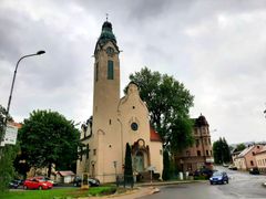 Kostel Povýšení sv. Kříže.